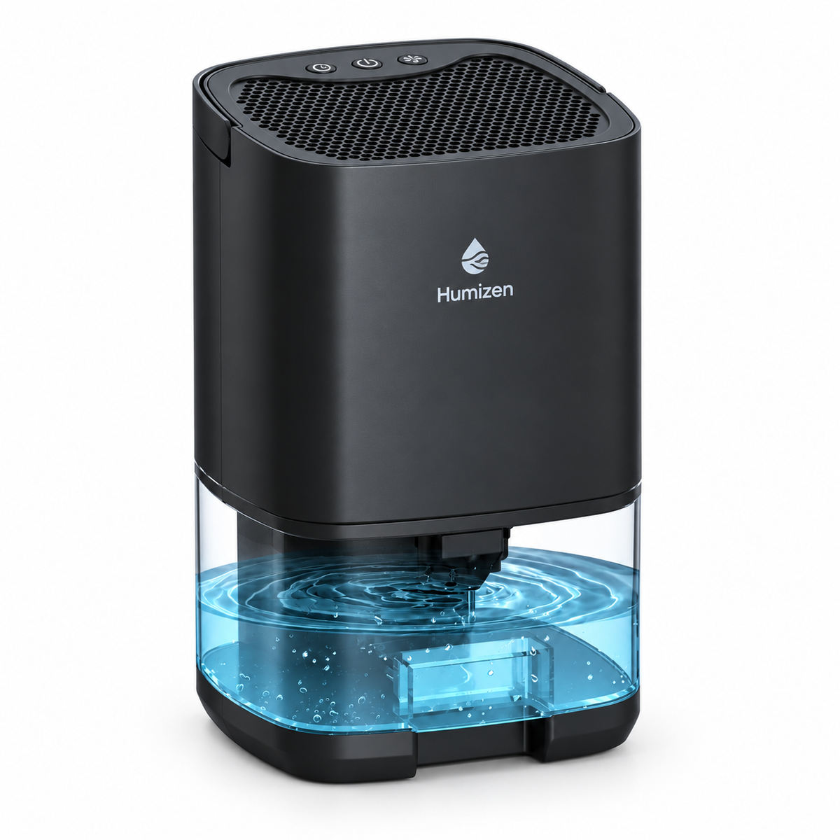 Déshumidificateur Compact 1 L – Vidange Continue & Filtre