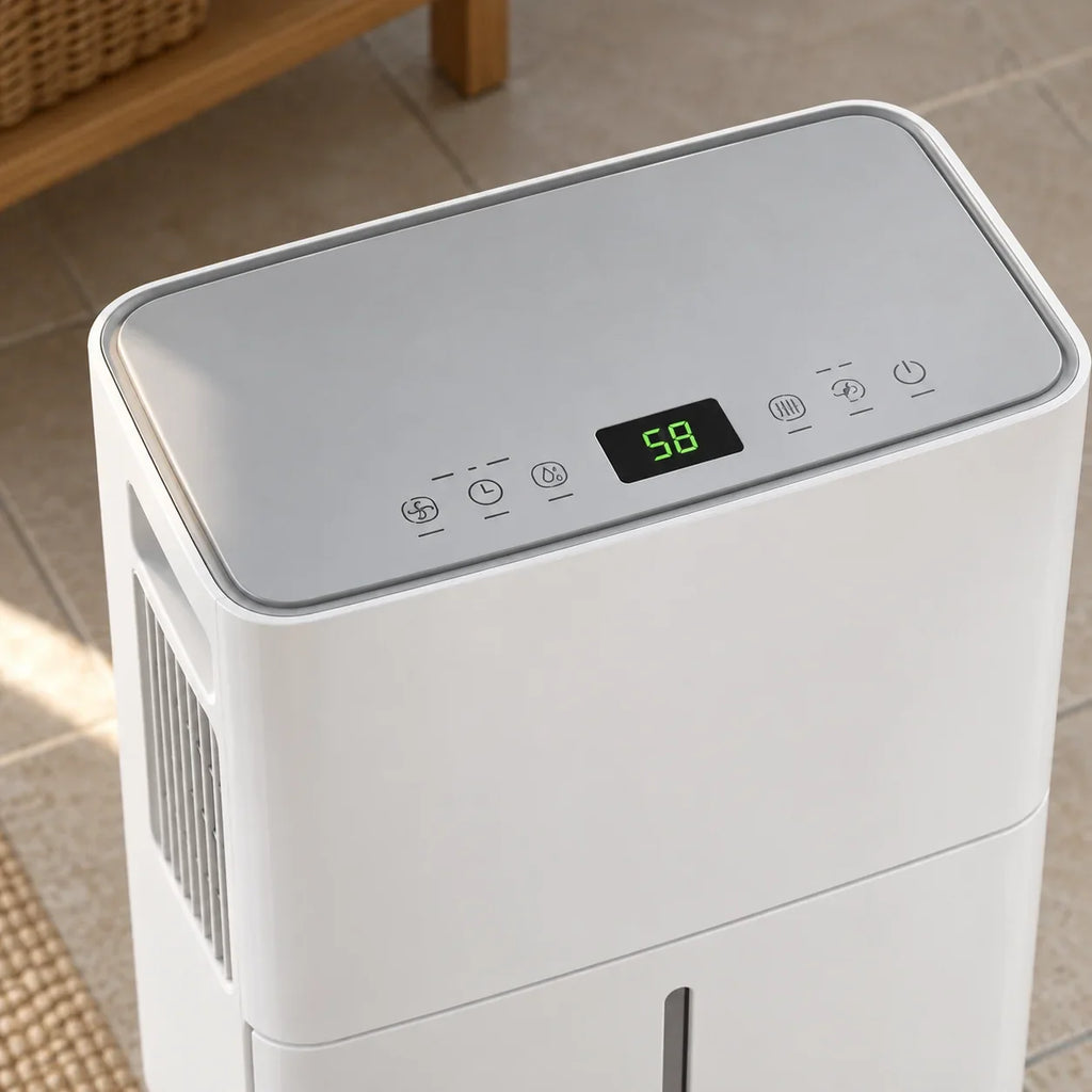 Déshumidificateur à compresseur 12L pour salon et séjour